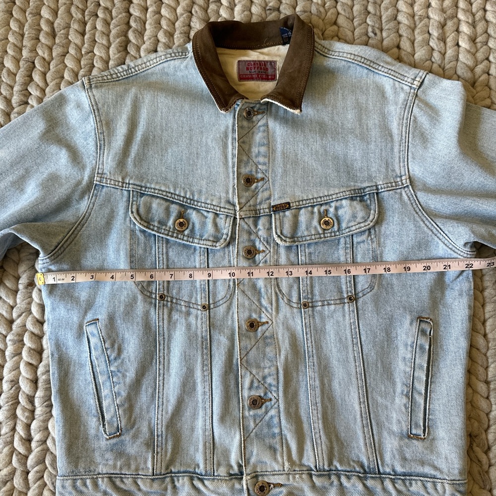 Light Wash Denim Jacket - Picture 6 of 8